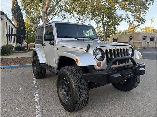 Silver 2007 Jeep Wrangler Sport