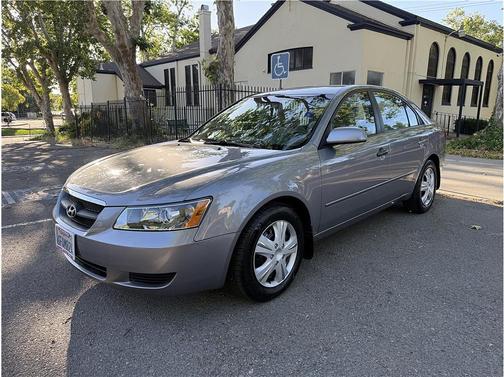 Gray 2007 Hyundai SONATA GLS