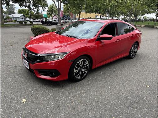 Red 2016 Honda Civic EX-T