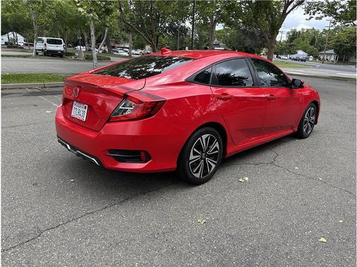 Red 2016 Honda Civic EX-T
