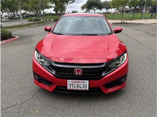 Red 2016 Honda Civic EX-T