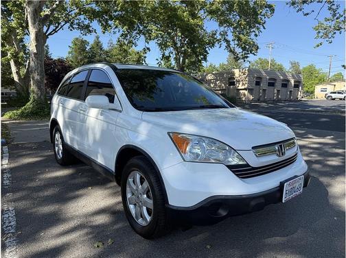 White 2007 Honda CR-V EX-L