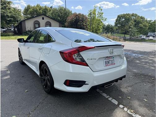 White 2021 Honda Civic Sport