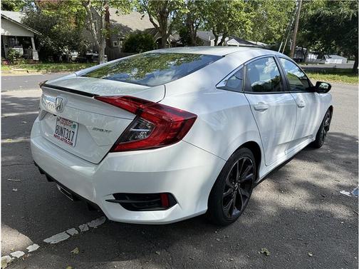 White 2021 Honda Civic Sport