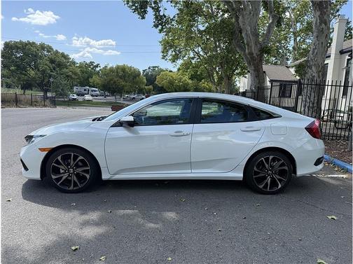 White 2021 Honda Civic Sport