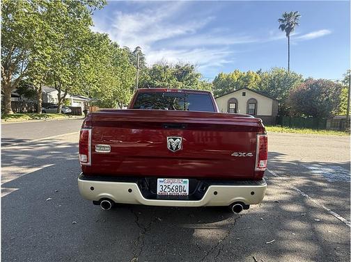 Red 2013 RAM 1500 Laramie Longhorn Edition