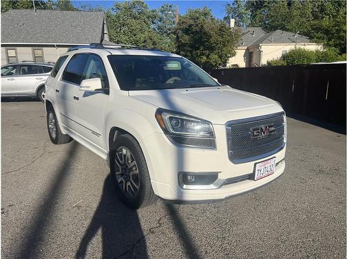 White 2014 GMC Acadia Denali