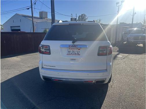 White 2014 GMC Acadia Denali
