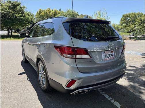 Silver 2017 Hyundai SANTA FE Limited Ultimate