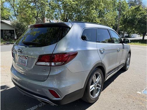 Silver 2017 Hyundai SANTA FE Limited Ultimate