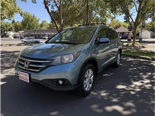 Blue 2014 Honda CR-V EX-L