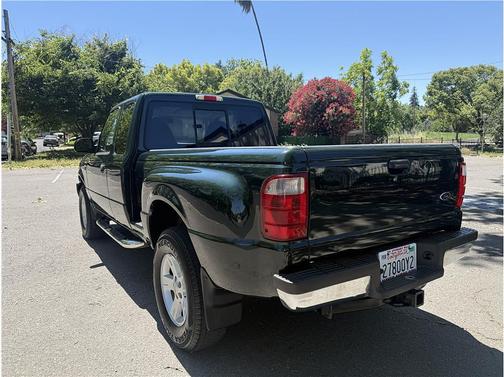 Green 2002 Ford Ranger XLT SuperCab