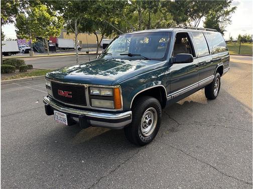 Blue 1993 GMC Suburban