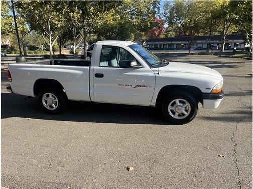 White 1999 Dodge Dakota Base