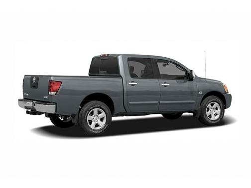Silver 2004 Nissan Titan SE Crew Cab