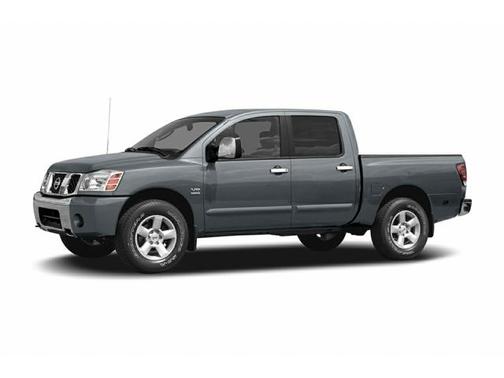 Silver 2004 Nissan Titan SE Crew Cab