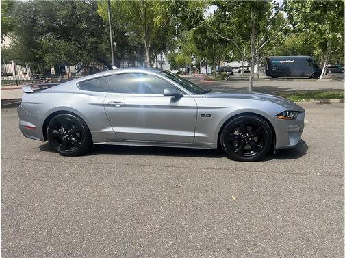 Silver 2021 Ford Mustang GT