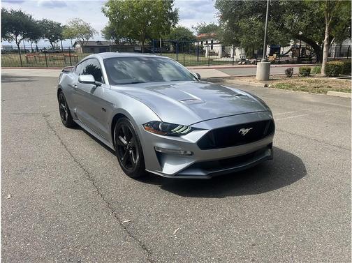 Silver 2021 Ford Mustang GT