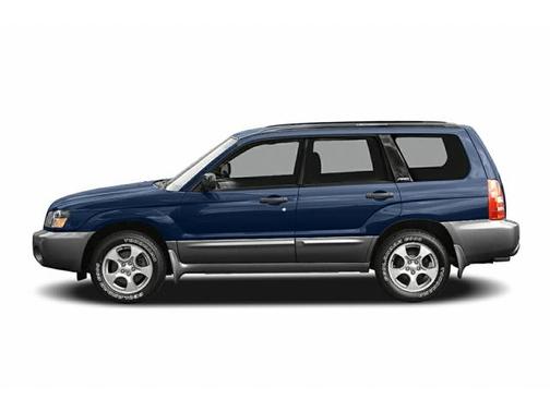 Cayenne Red Pearl/Textured Gray 2005 Subaru Forester 2.5 X