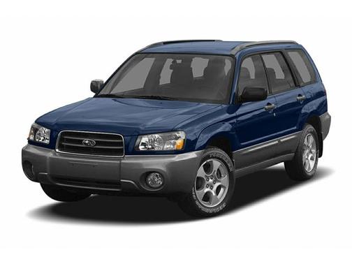 Cayenne Red Pearl/Textured Gray 2005 Subaru Forester 2.5 X