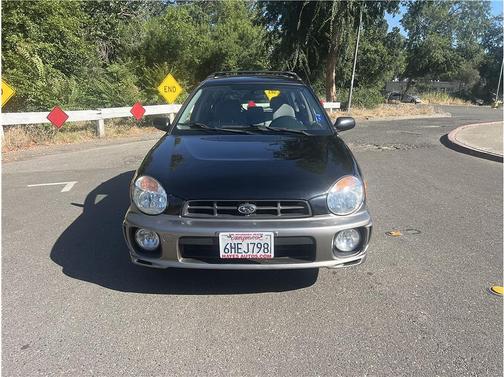 Black 2002 Subaru Impreza Outback Sport Wagon