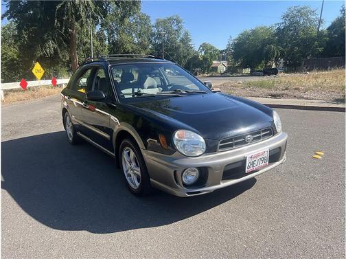 Black 2002 Subaru Impreza Outback Sport Wagon