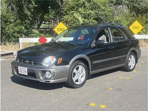 Black 2002 Subaru Impreza Outback Sport Wagon