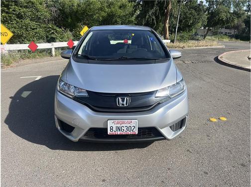 Alabaster Silver Metallic 2015 Honda Fit LX
