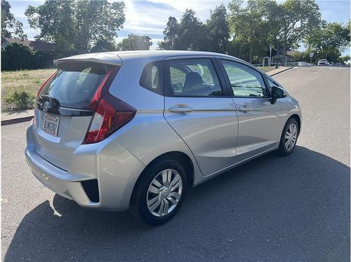 Alabaster Silver Metallic 2015 Honda Fit LX