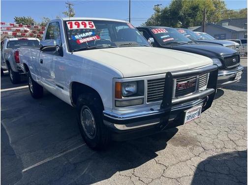 White 1989 GMC Pickup Truck Base