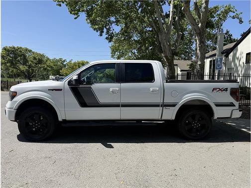 White 2014 Ford F-150 FX4