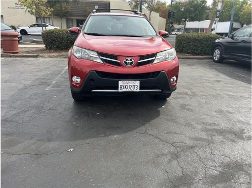 Red 2014 Toyota RAV4 Limited
