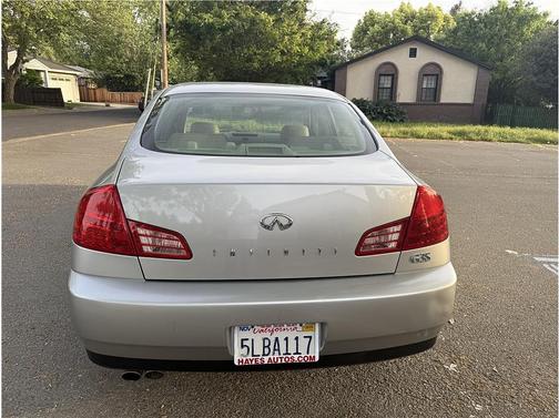 Silver 2004 INFINITI G35 Base