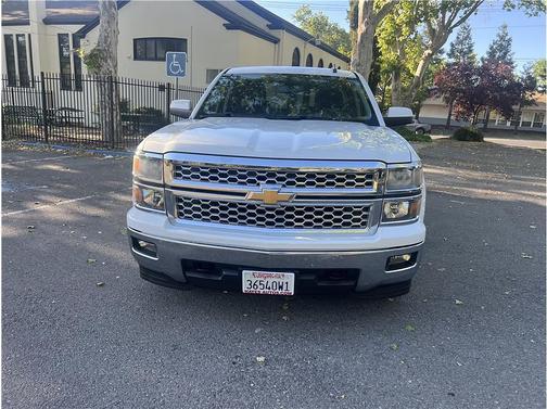 White 2015 Chevrolet Silverado 1500 1LT