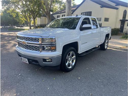 White 2015 Chevrolet Silverado 1500 1LT