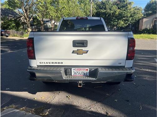 White 2015 Chevrolet Silverado 1500 1LT