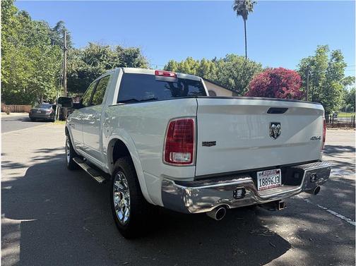 White 2018 RAM 1500 Laramie