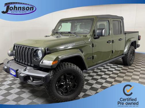 Sarge Green Clearcoat 2023 Jeep Gladiator Sport