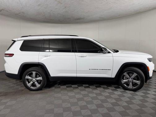 Bright White Clearcoat 2021 Jeep Grand Cherokee L Limited
