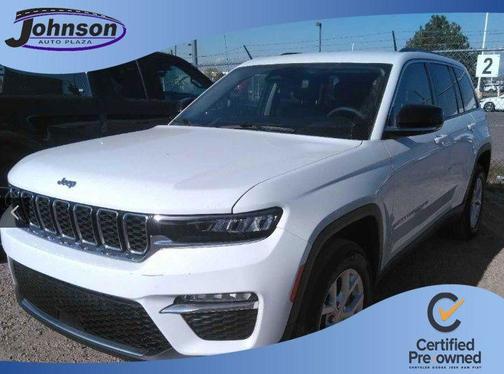 Bright White Clearcoat 2023 Jeep Grand Cherokee Limited