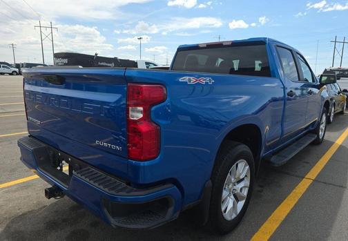Glacier Blue Metallic 2024 Chevrolet Silverado 1500 Custom