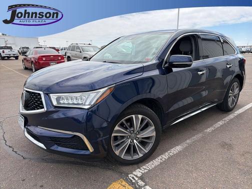 Fathom Blue Pearl 2017 Acura MDX 3.5L w/Technology Package