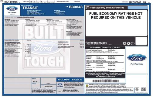 2019 Ford Transit-250 Base
