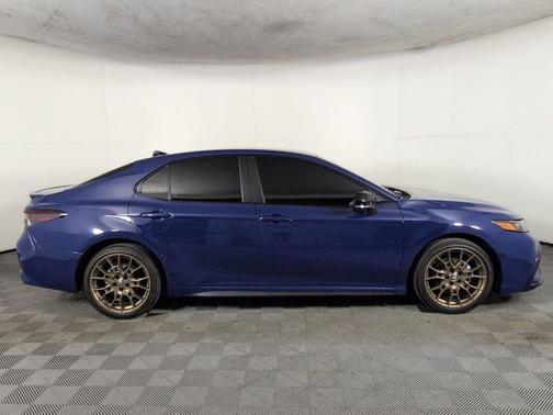 Blue 2023 Toyota Camry SE Nightshade