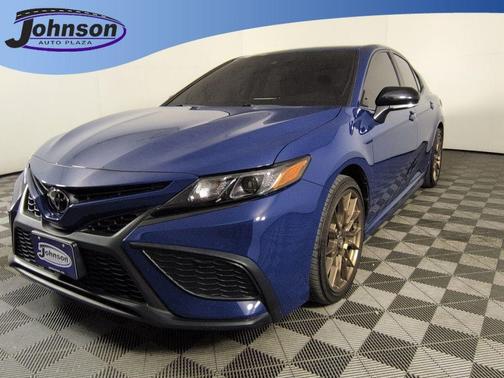 Blue 2023 Toyota Camry SE Nightshade