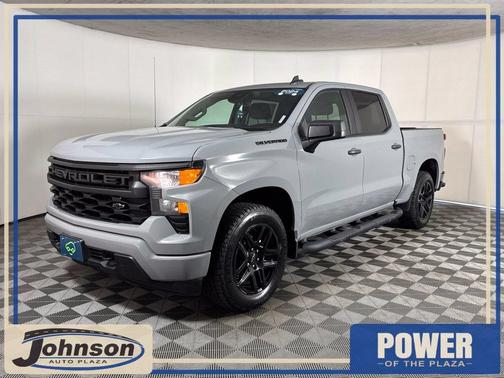 Slate Gray Metallic 2024 Chevrolet Silverado 1500 Custom