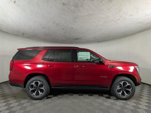Volcanic Red 2026 GMC Yukon AT4