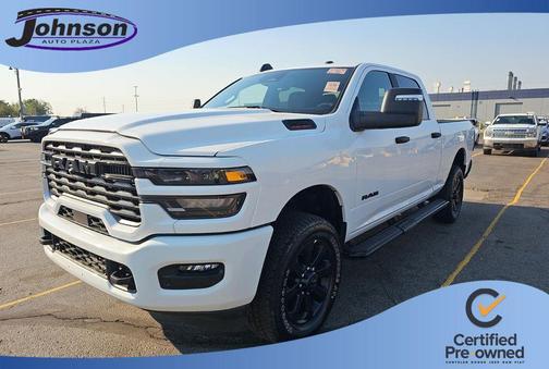 Bright White Clearcoat 2025 RAM 2500 Big Horn