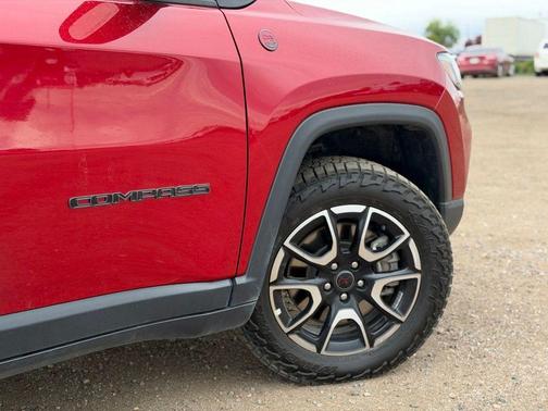 Red 2025 Jeep Compass Trailhawk