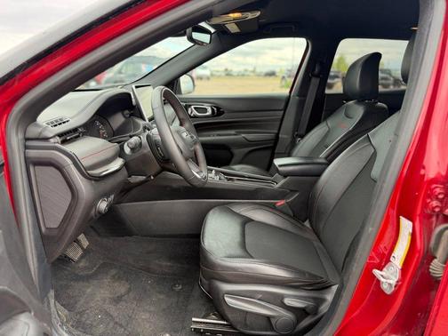 Red 2025 Jeep Compass Trailhawk